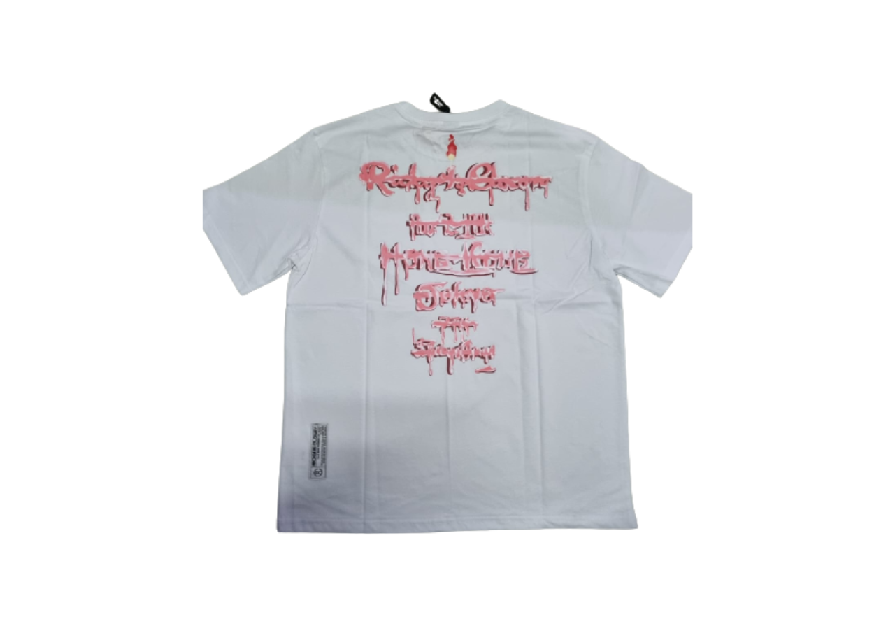 Ricky Is Clown Dissolving Candles Tee White - photo 2