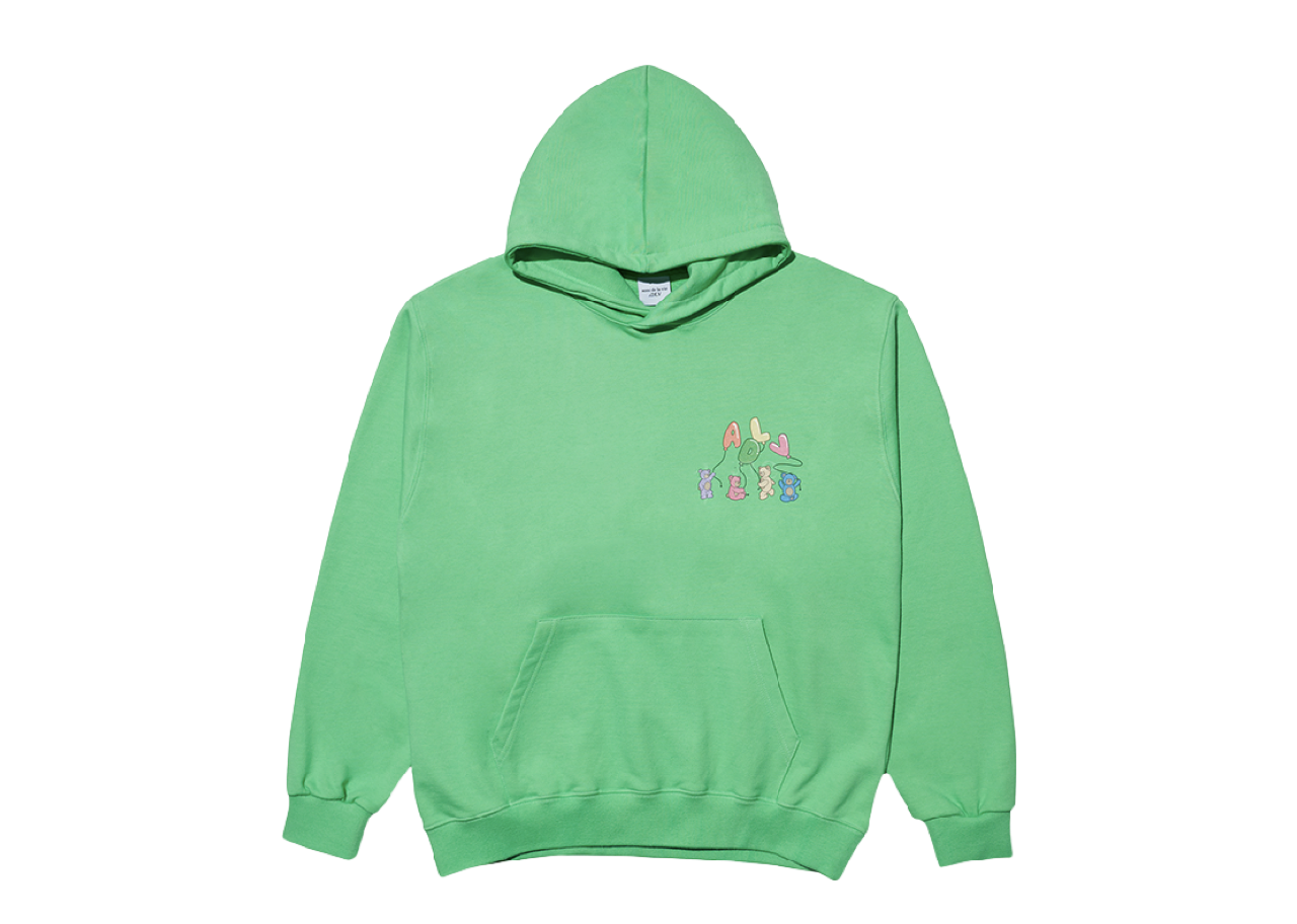 Acme De La Vie Balloon Teddy Bear Hoodie Light Green - photo 2