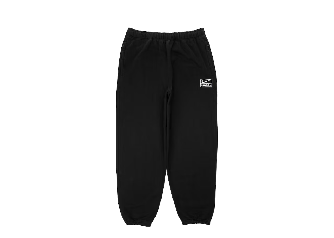 Nike X Stussy Washed Sweatpants Black (SS23)