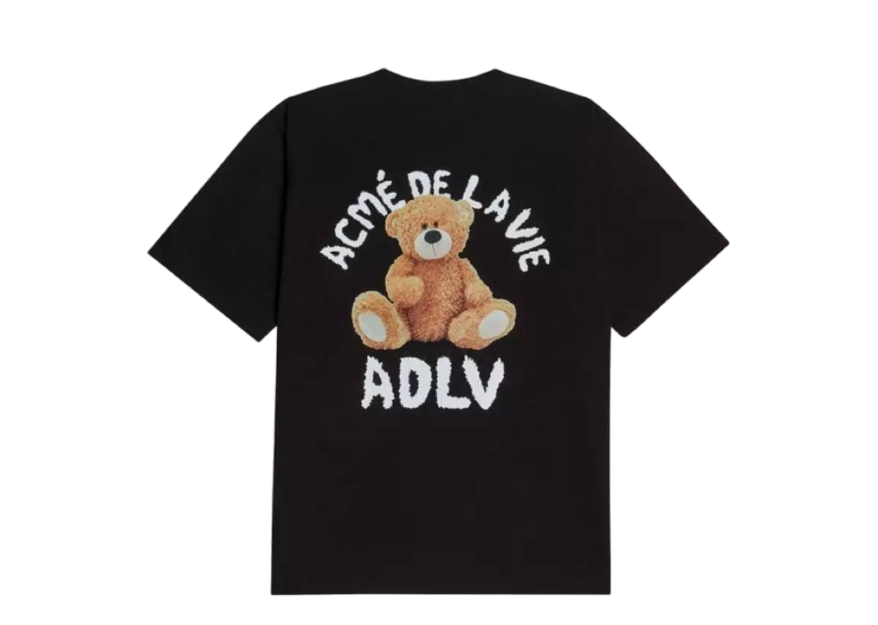 TEDDY BEAR (BEAR DOLL) SHORT SLEEVE T- SHIRT BLACK - photo 2