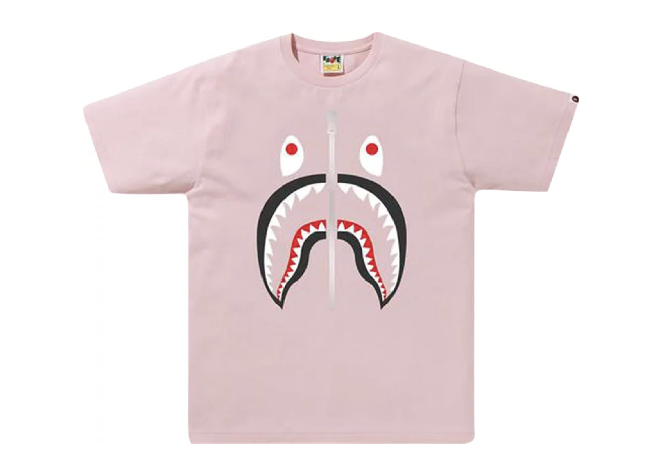 BAPE Shark Tee Pink