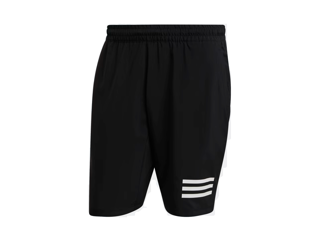 Adidas Club Tennis 3-Stripes Shorts Black