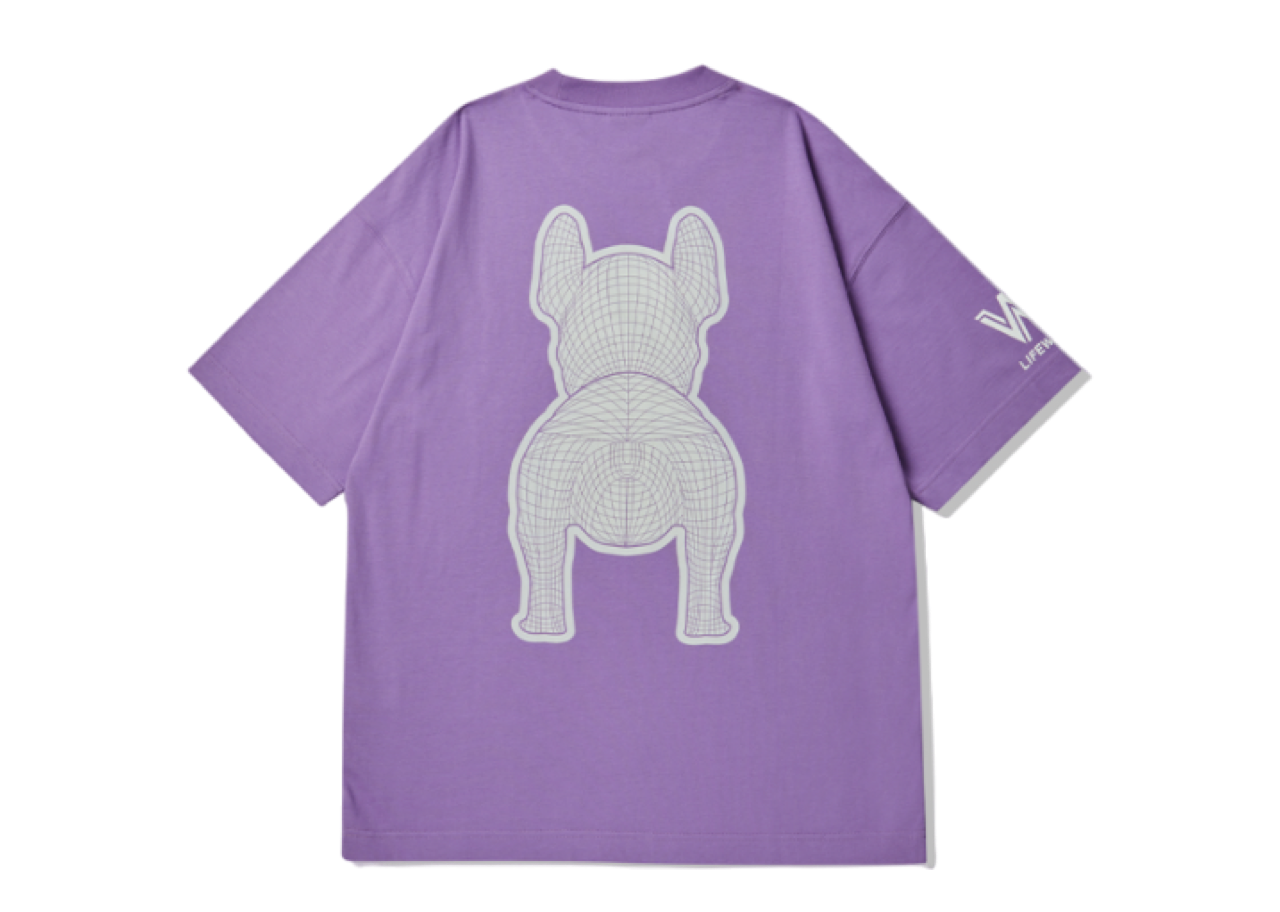 Lifework Silket Big Radog Tee Purple - photo 2