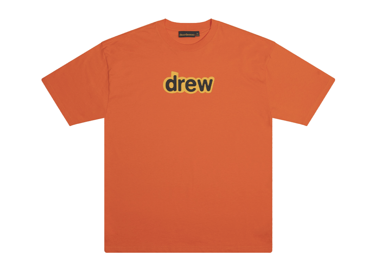Drew House Logo Secret SS Tee Orange