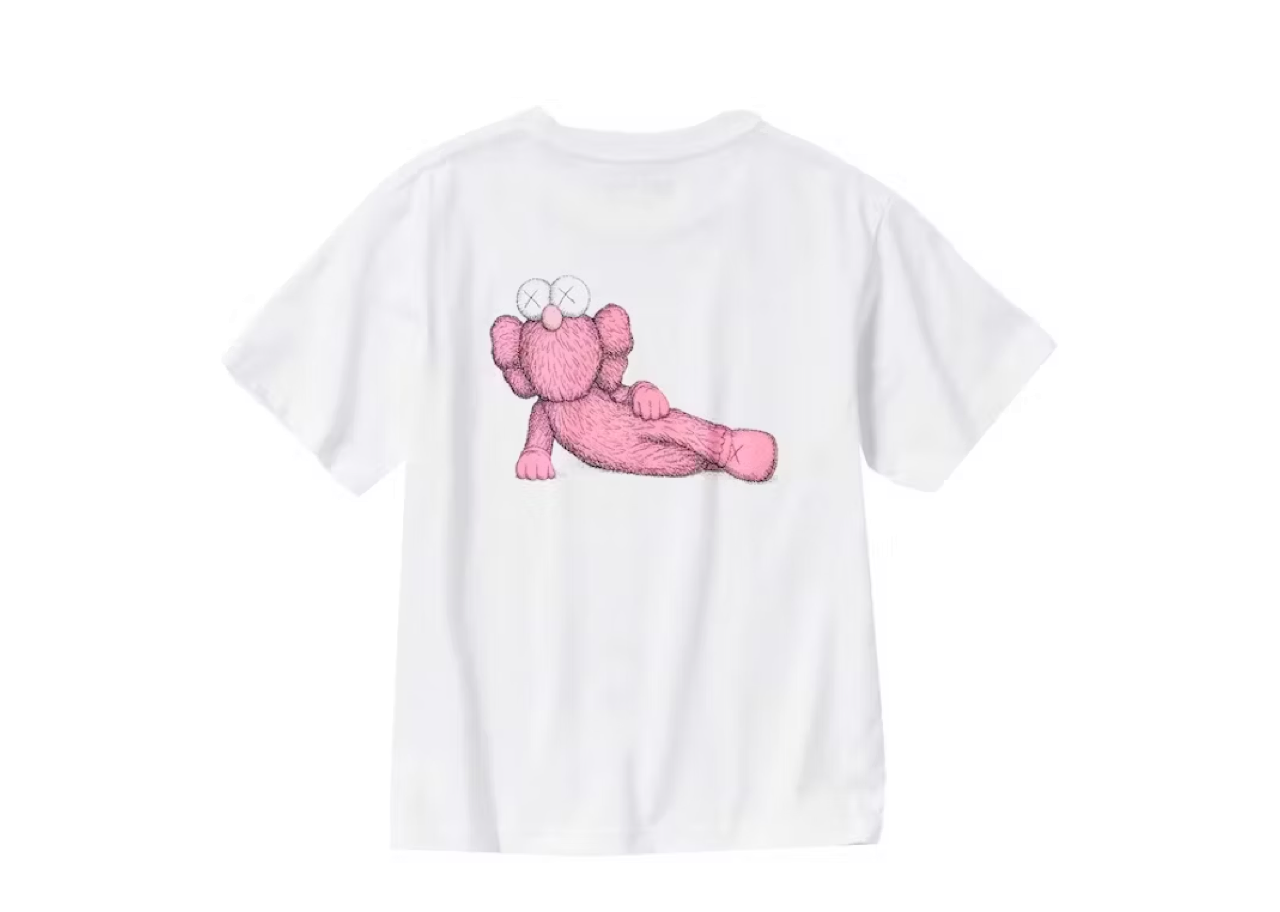 KAWS x Uniqlo UT Youth Short Sleeve Graphic T-shirt White (Asia Sizing)