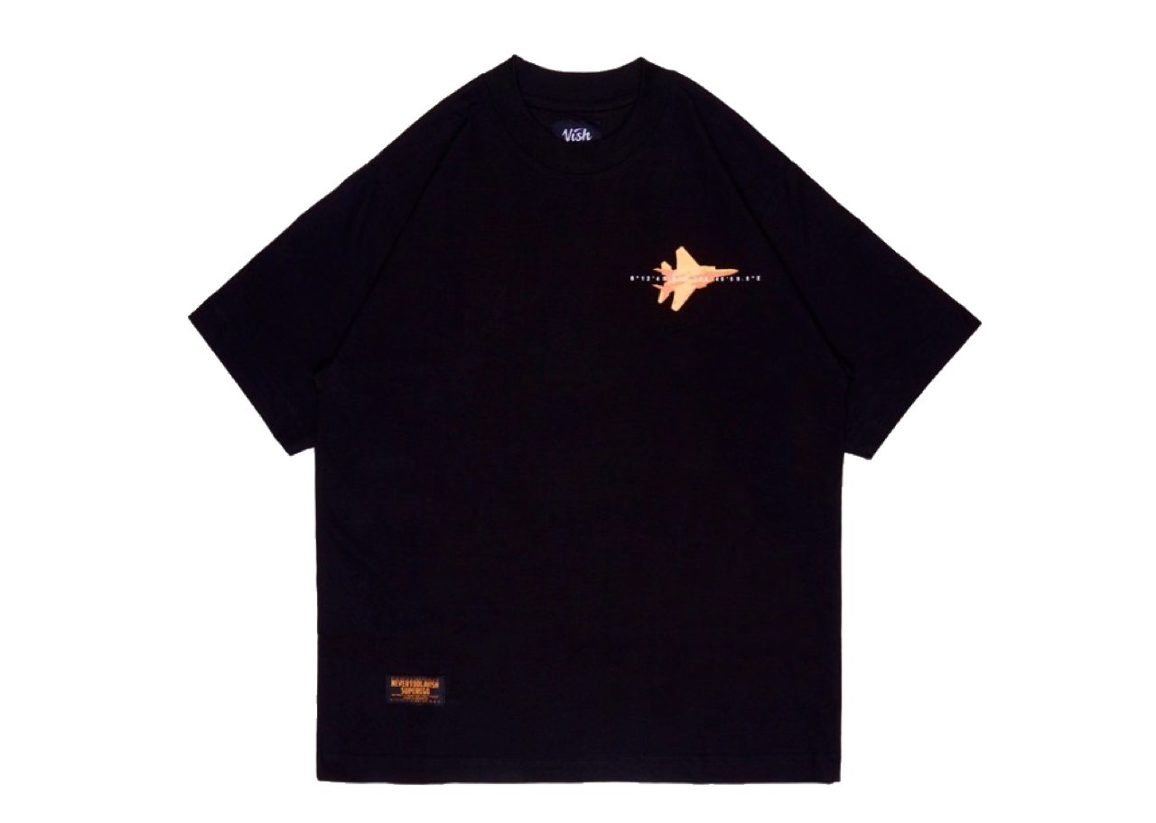 Never Too Lavish Superego Air Force SS Tee Black