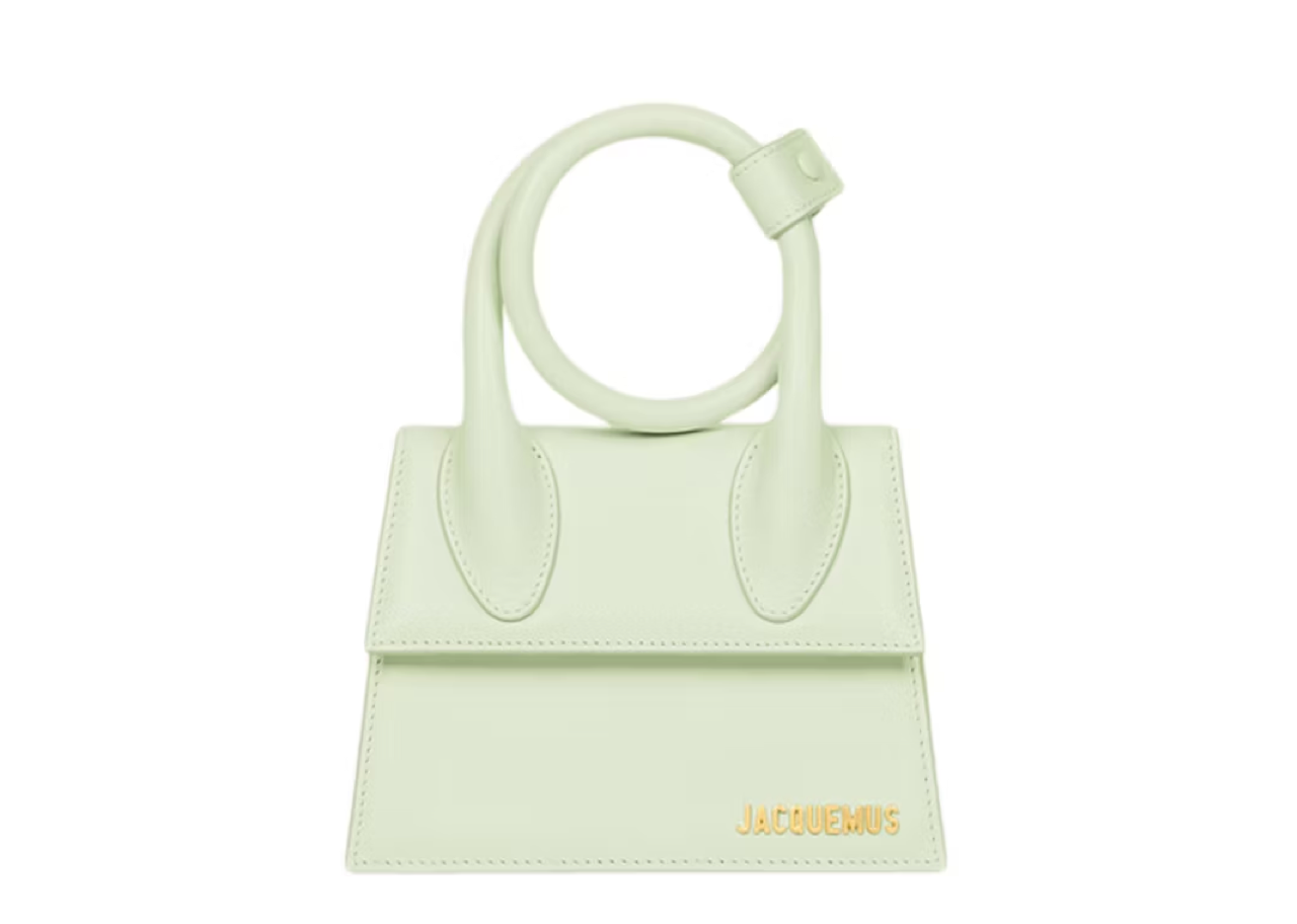 Jacquemus Le Chiquito Noeud Light Green