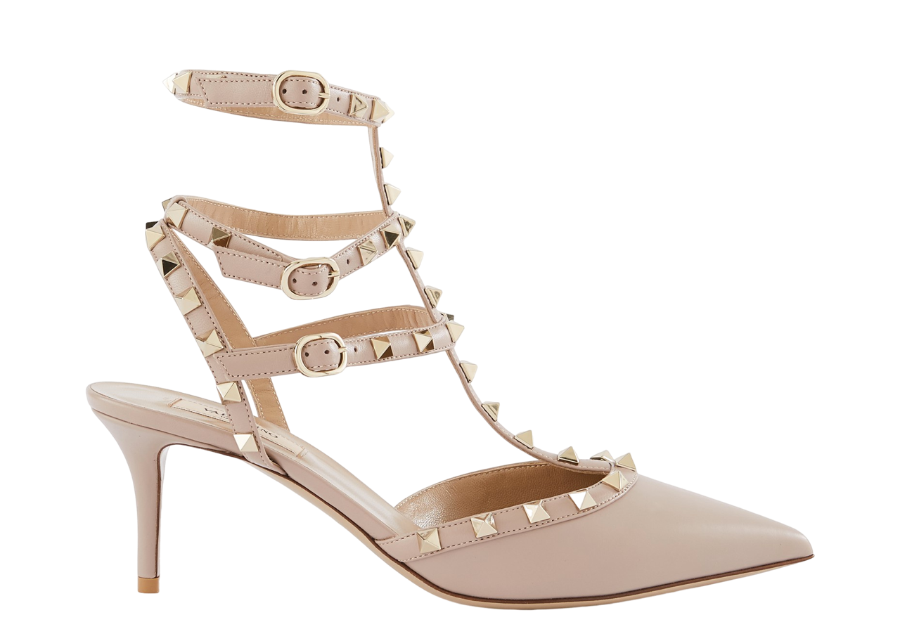 Valentino Rockstud Nude Calf