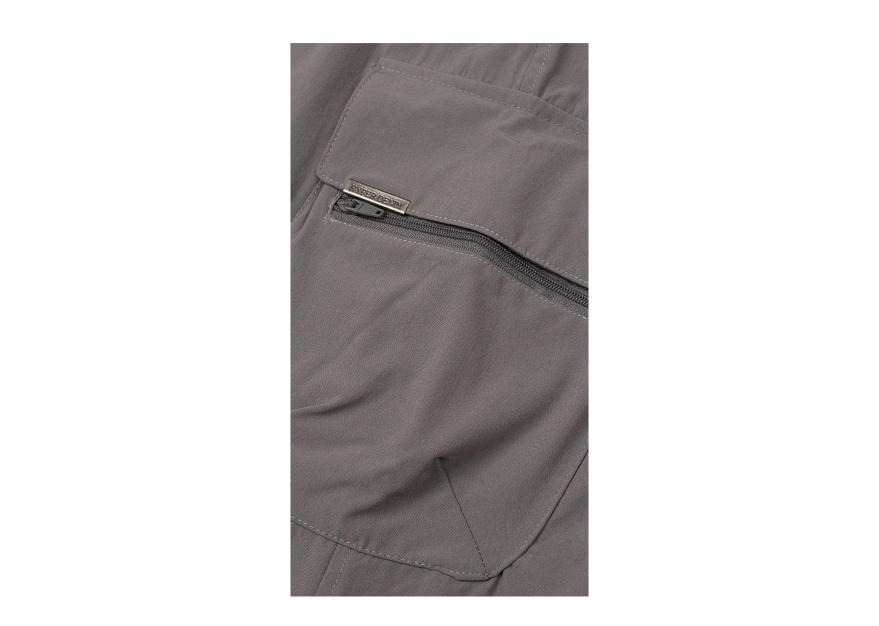 Hyper Denim Gray Cool Nylon Cargo Pant - photo 3