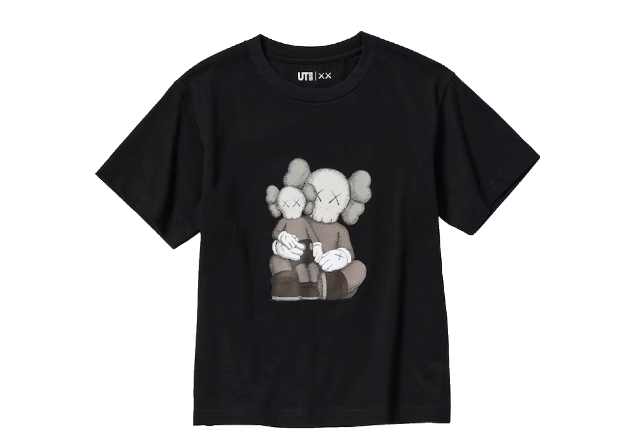 KAWS x Uniqlo T-Shirt Kids Black