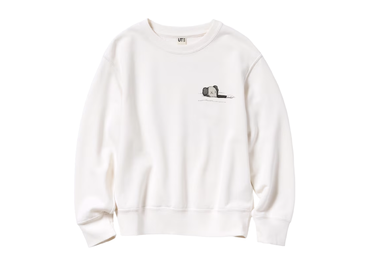 KAWS x Uniqlo Crewneck Sweater Kids White