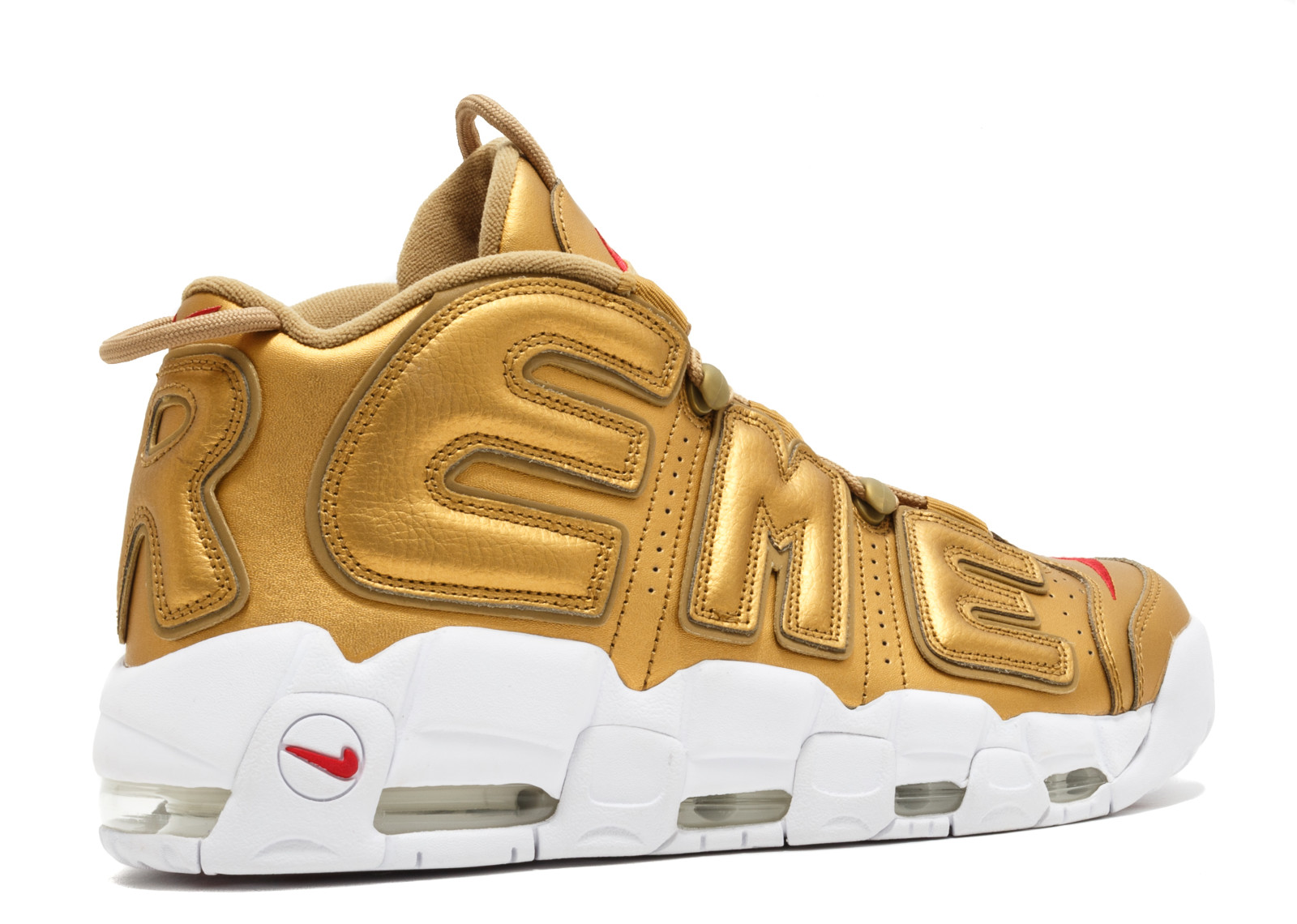 Nike Air More Uptempo Supreme Suptempo Gold - photo 3
