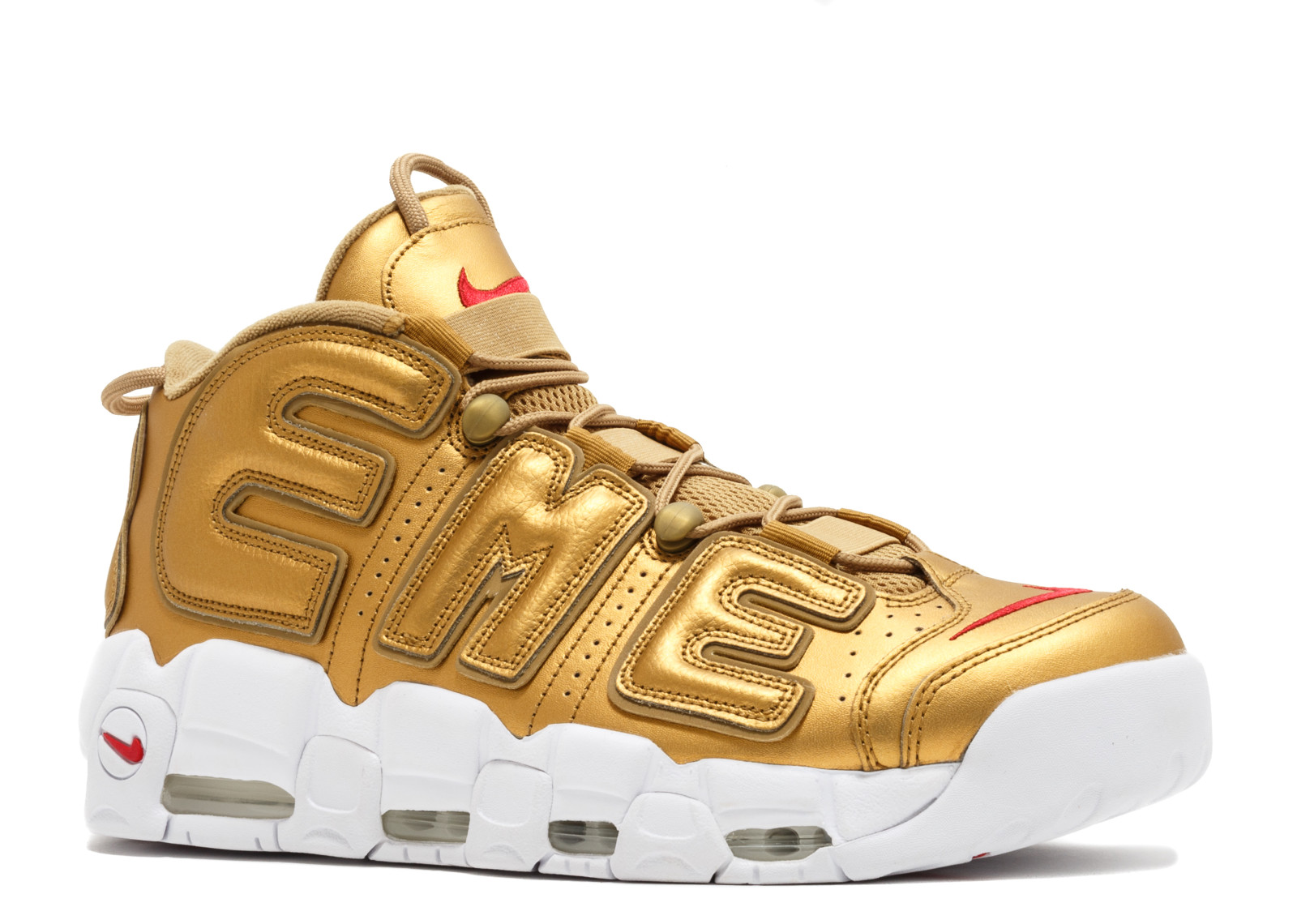 Nike Air More Uptempo Supreme Suptempo Gold - photo 2