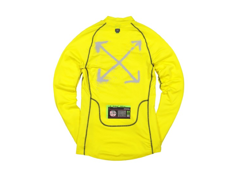 x Off-White NRF Pro Longsleeve Yellow - photo 2