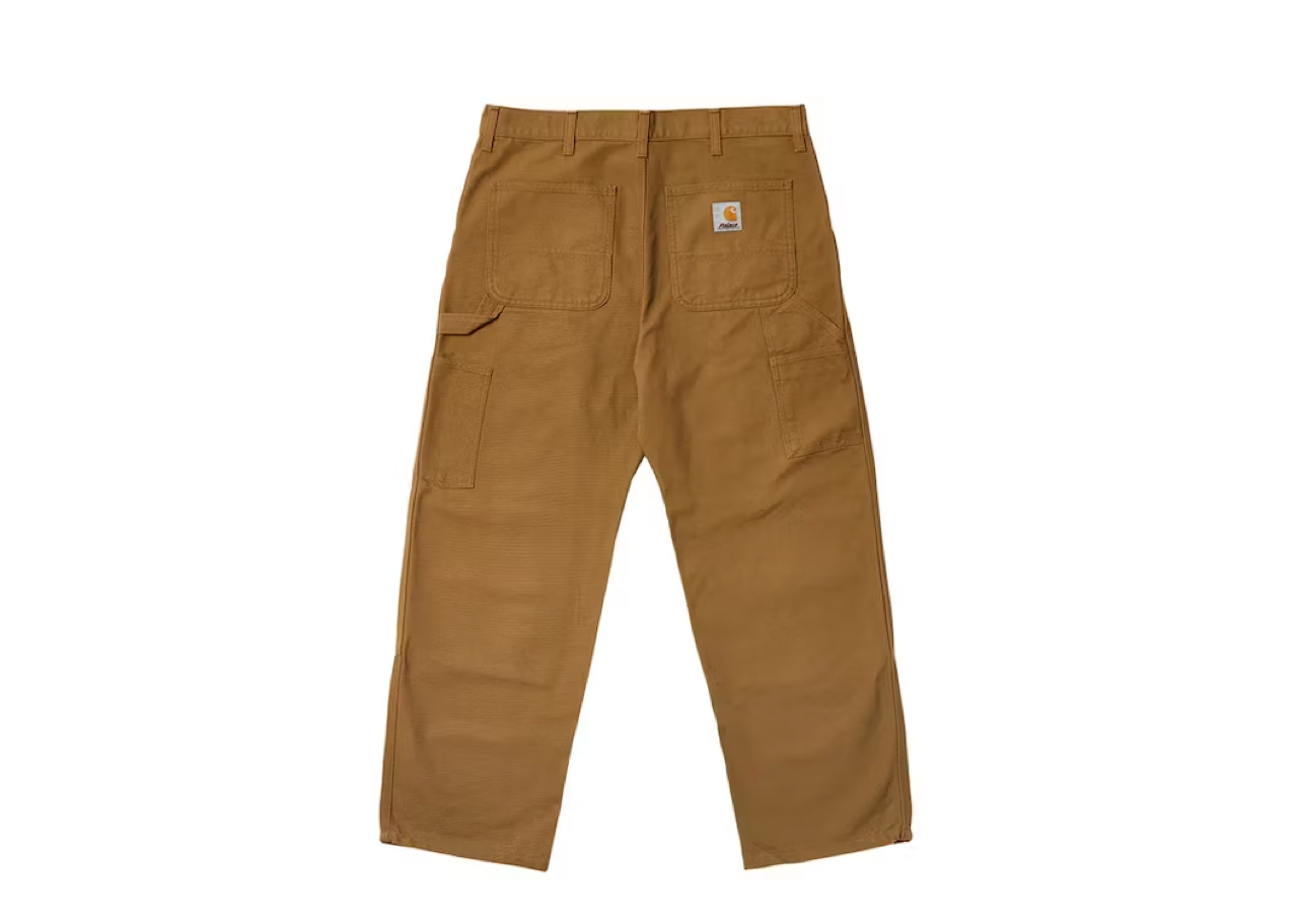 Palace x Carhartt WIP Double Knee Pant Hamilton Brown - photo 2