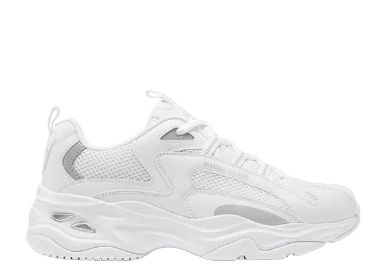 Skechers D'Lites 4.0 White Silver (Women's)