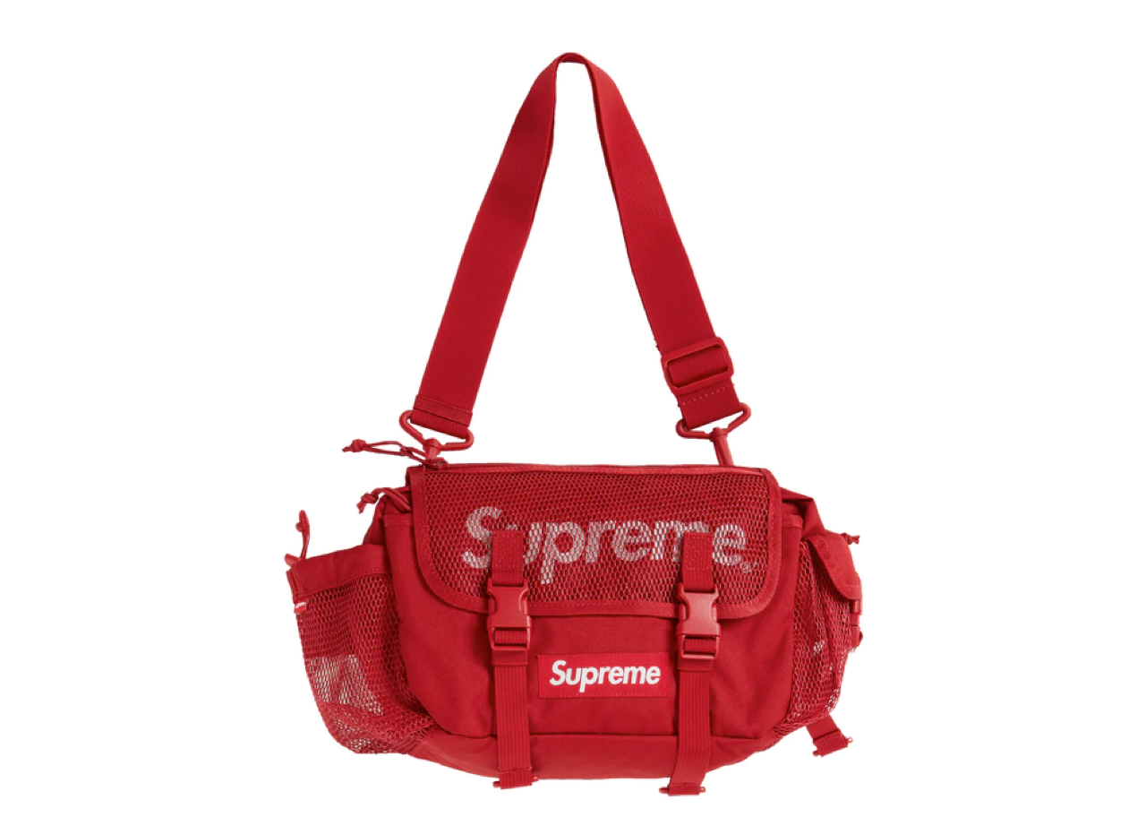 Supreme Waist Bag (SS20) Dark Red - photo 2