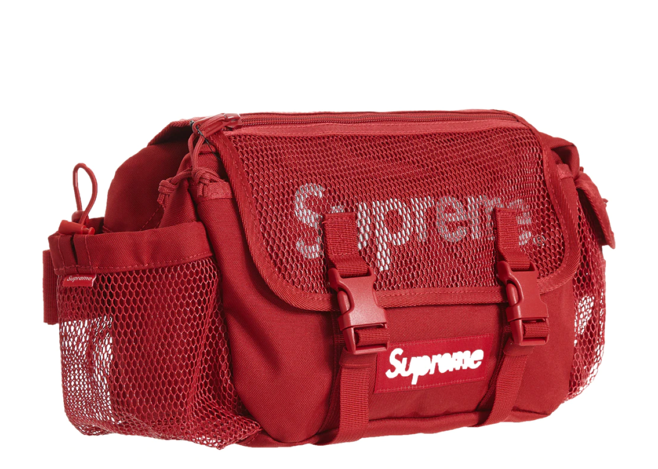 Supreme Waist Bag (SS20) Dark Red - photo 3