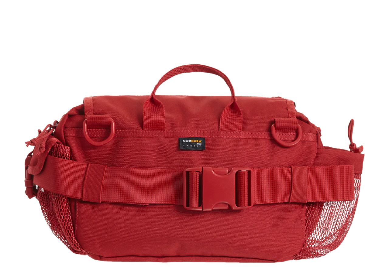 Supreme Waist Bag (SS20) Dark Red - photo 4