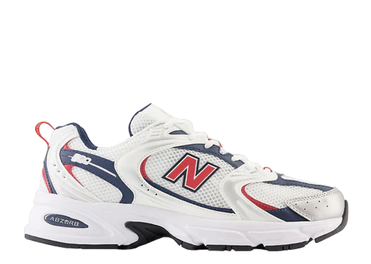 New Balance 530 White Red Navy