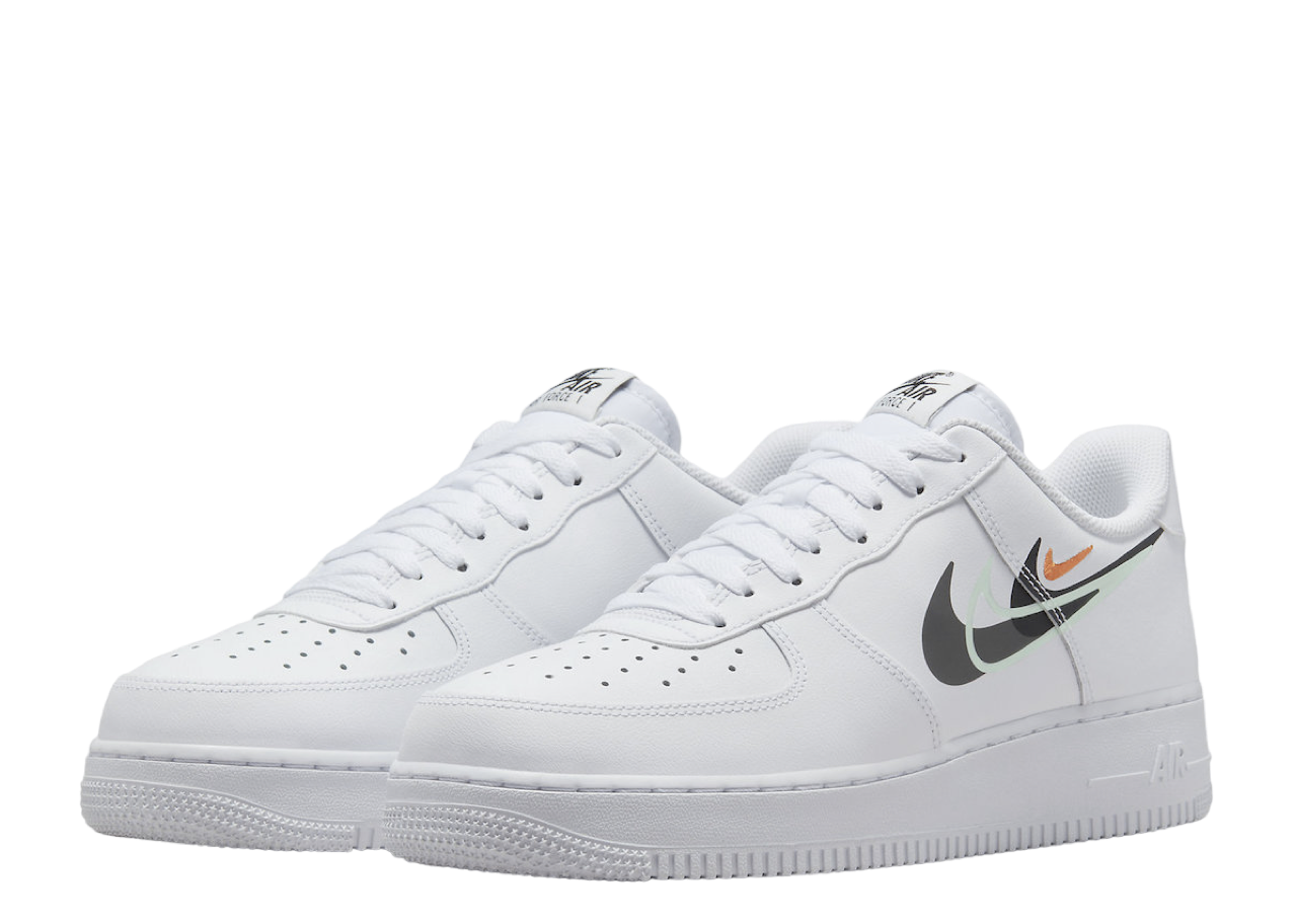 Nike Air Force 1 Low Multi Swoosh White Black - photo 2