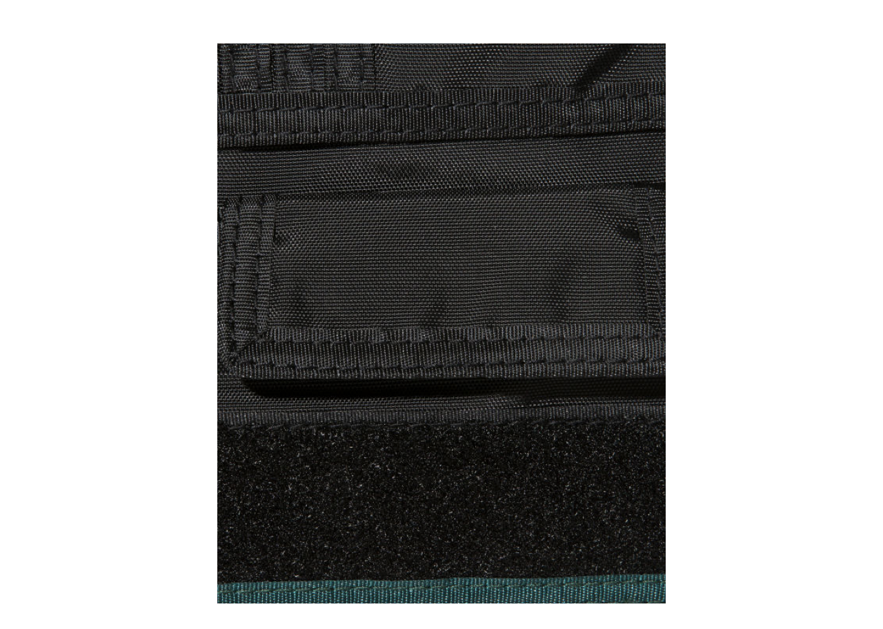 Undefeated Trifold Logo Print Wallet Green - photo 4