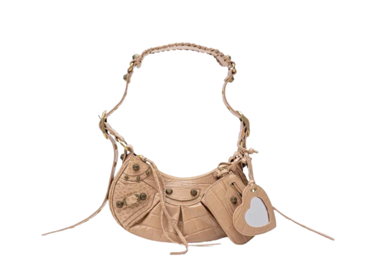 Balenciaga Le Cagole XS Nude GHW