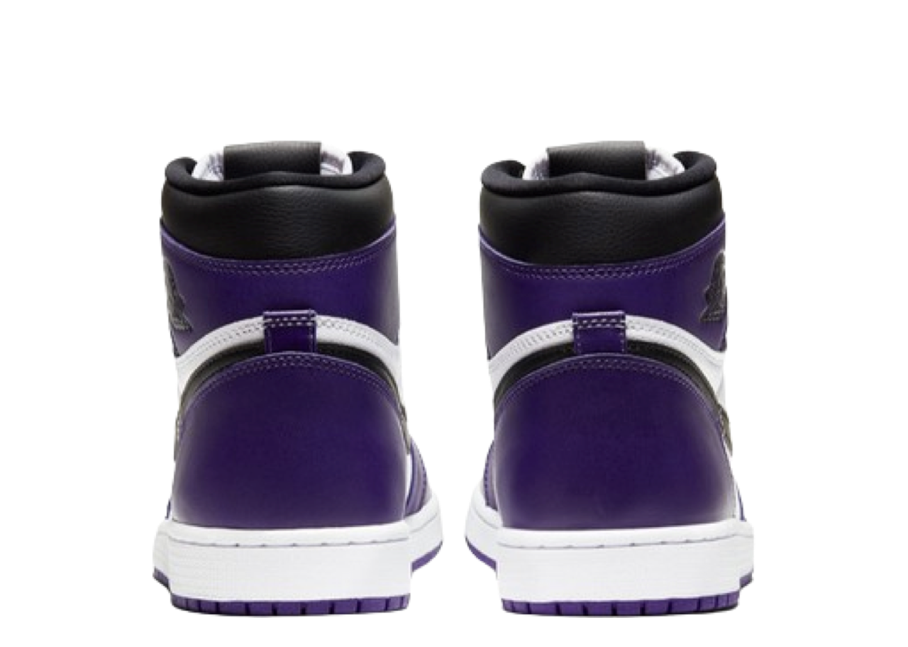 Air Jordan 1 Retro High Court Purple White - photo 3