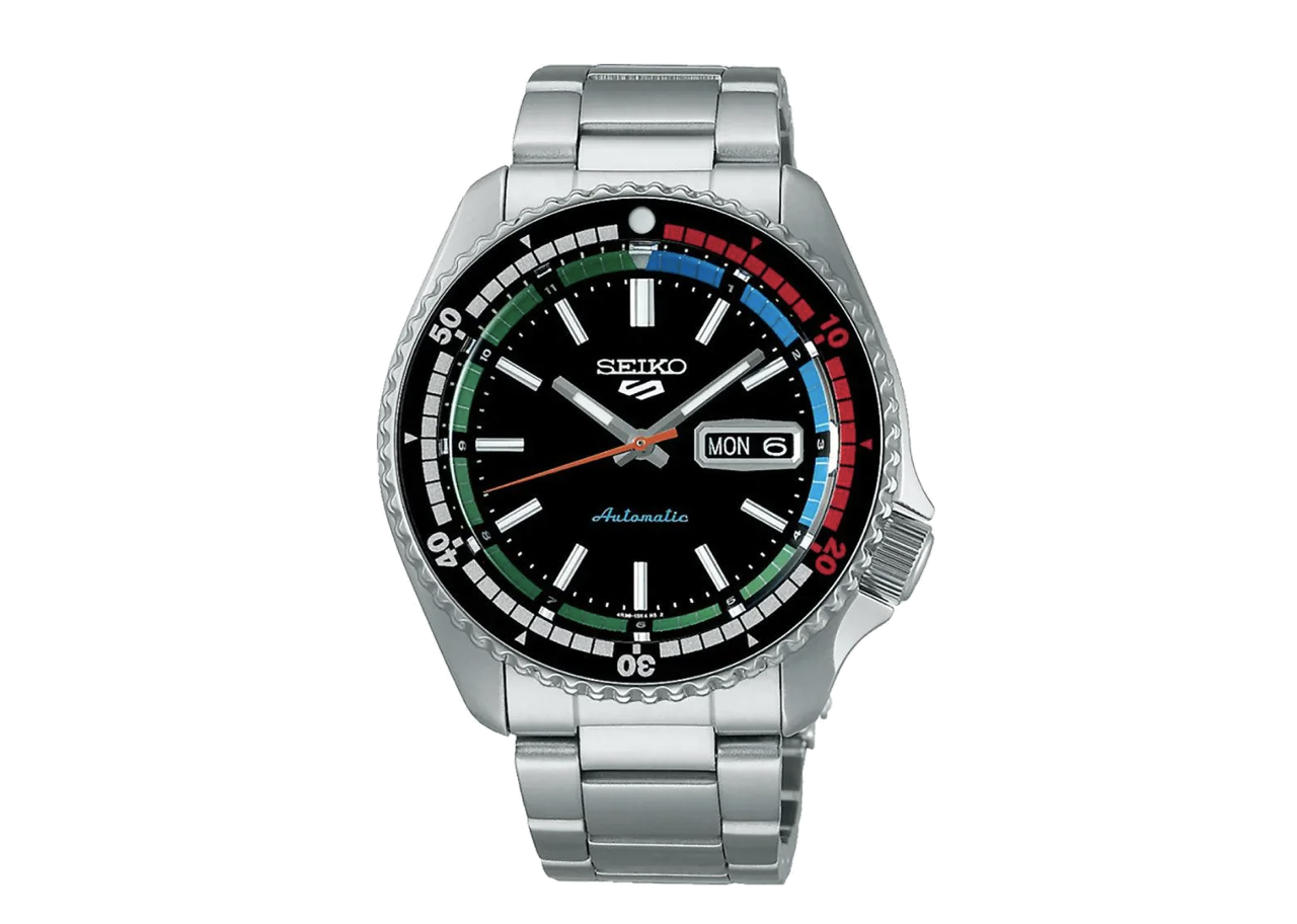 Seiko 5 Sports Style Regatta Black Dial