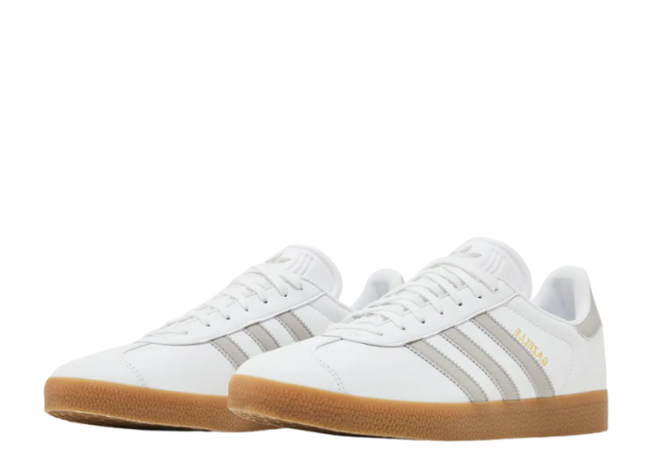 Adidas Gazelle White Grey Gum - photo 2