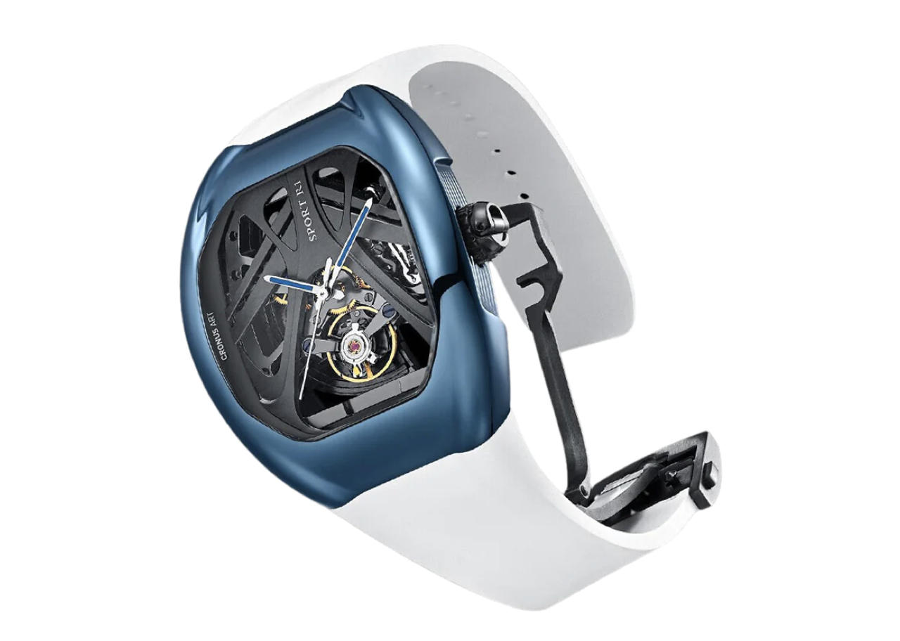 Cronus Art R1-001 Precision 316L Steel Night Sky Blue White - photo 2