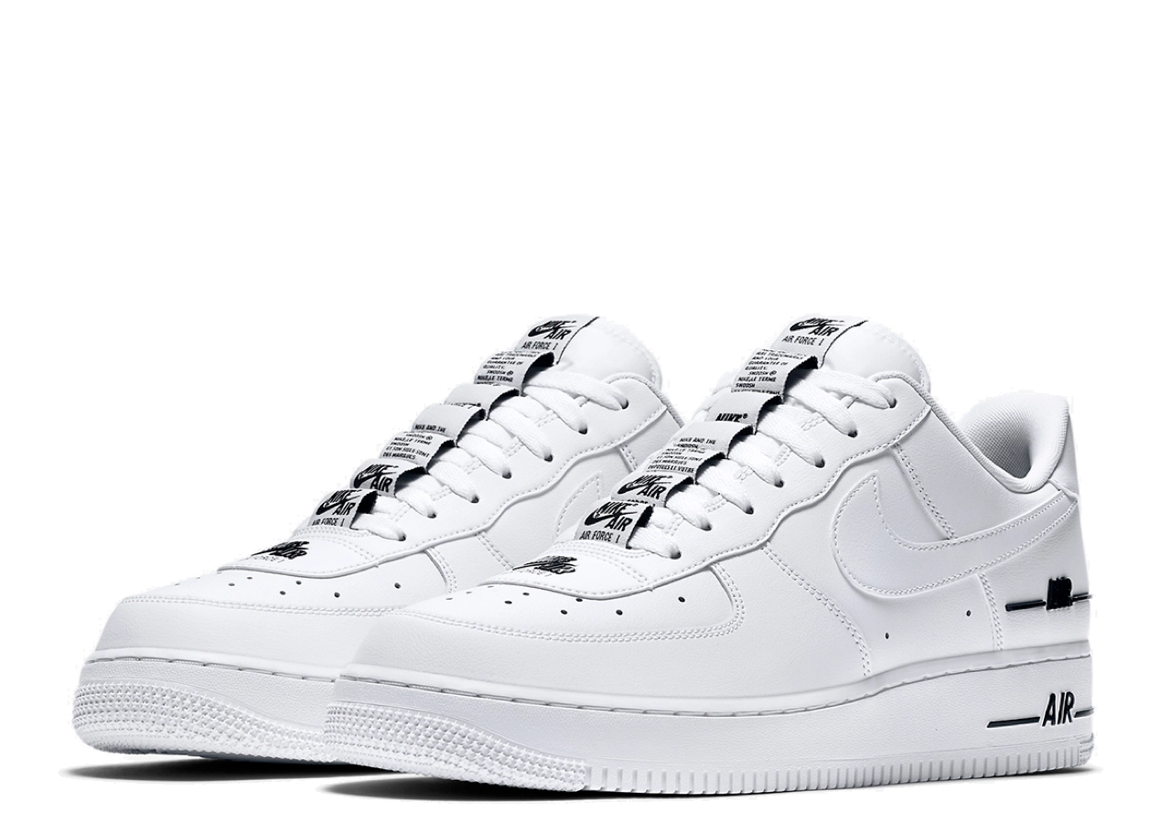 Nike Air Force 1 Low Double Air Low White Black - photo 2