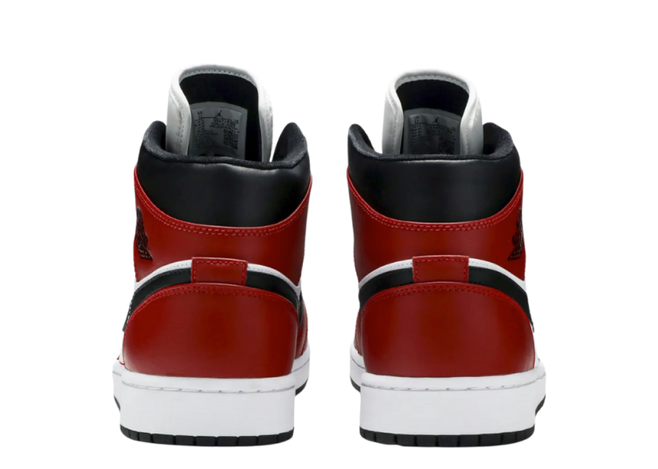 Air Jordan 1 Mid Chicago Toe - photo 3