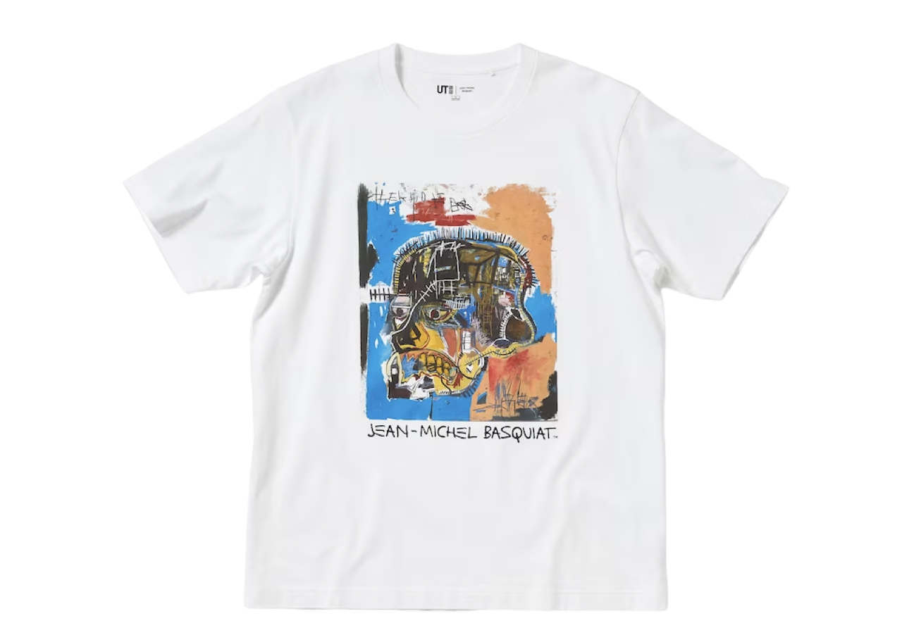 Uniqlo UT Jean Michel Basquiat White