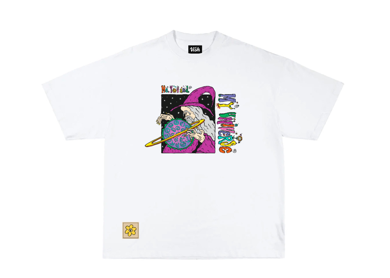 Vish My Universe White T-shirt