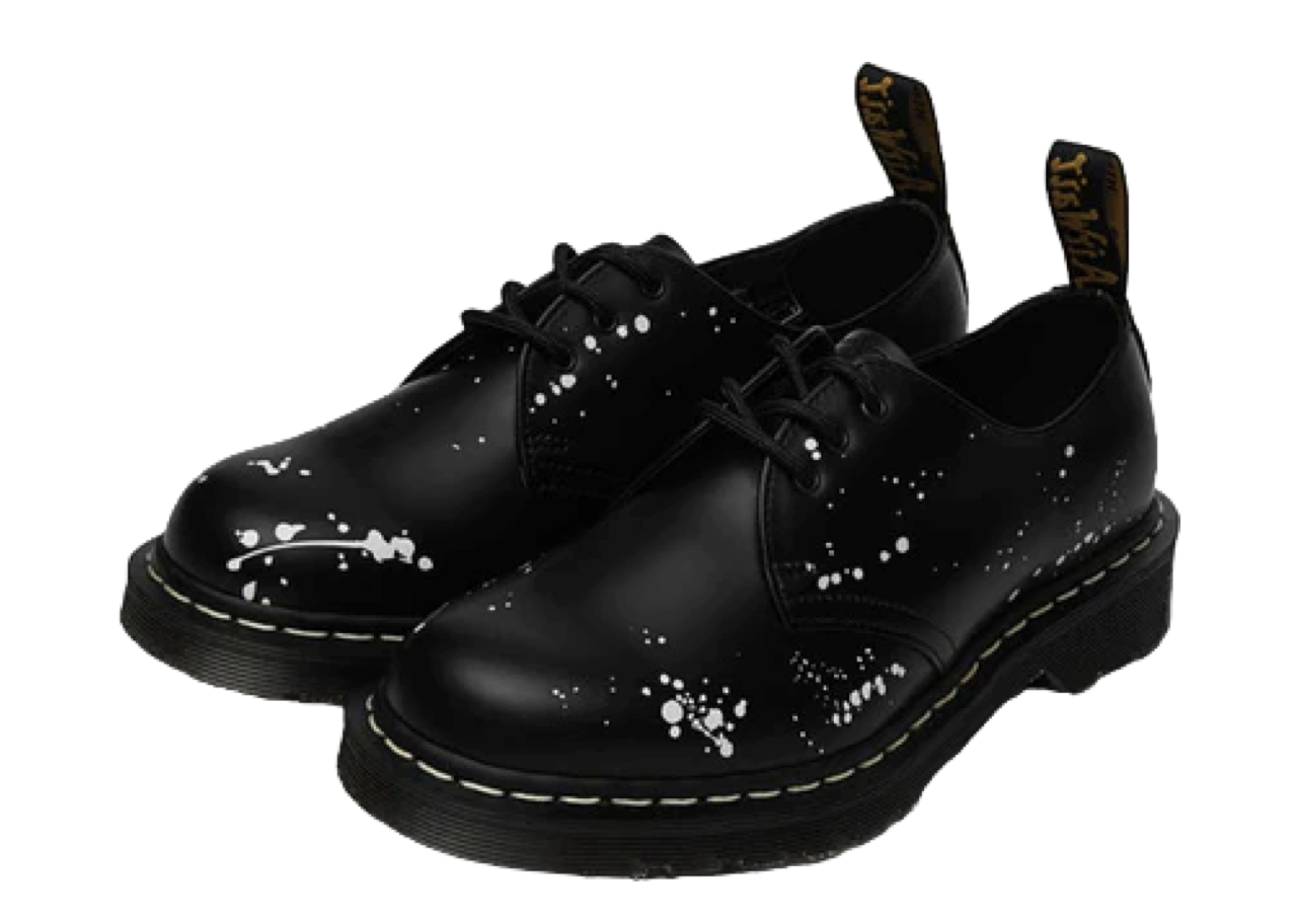 Dr. Martens 1461 x Neighborhood Made In England Black Paint - photo 2