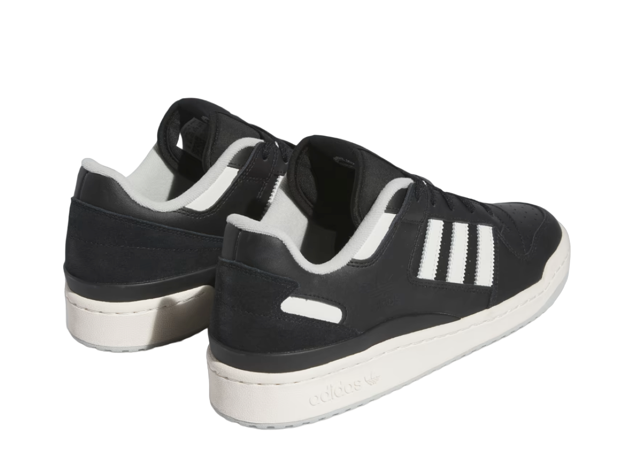 Adidas Forum Low Core Black White - photo 3
