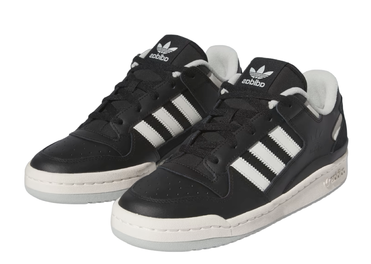 Adidas Forum Low Core Black White - photo 2