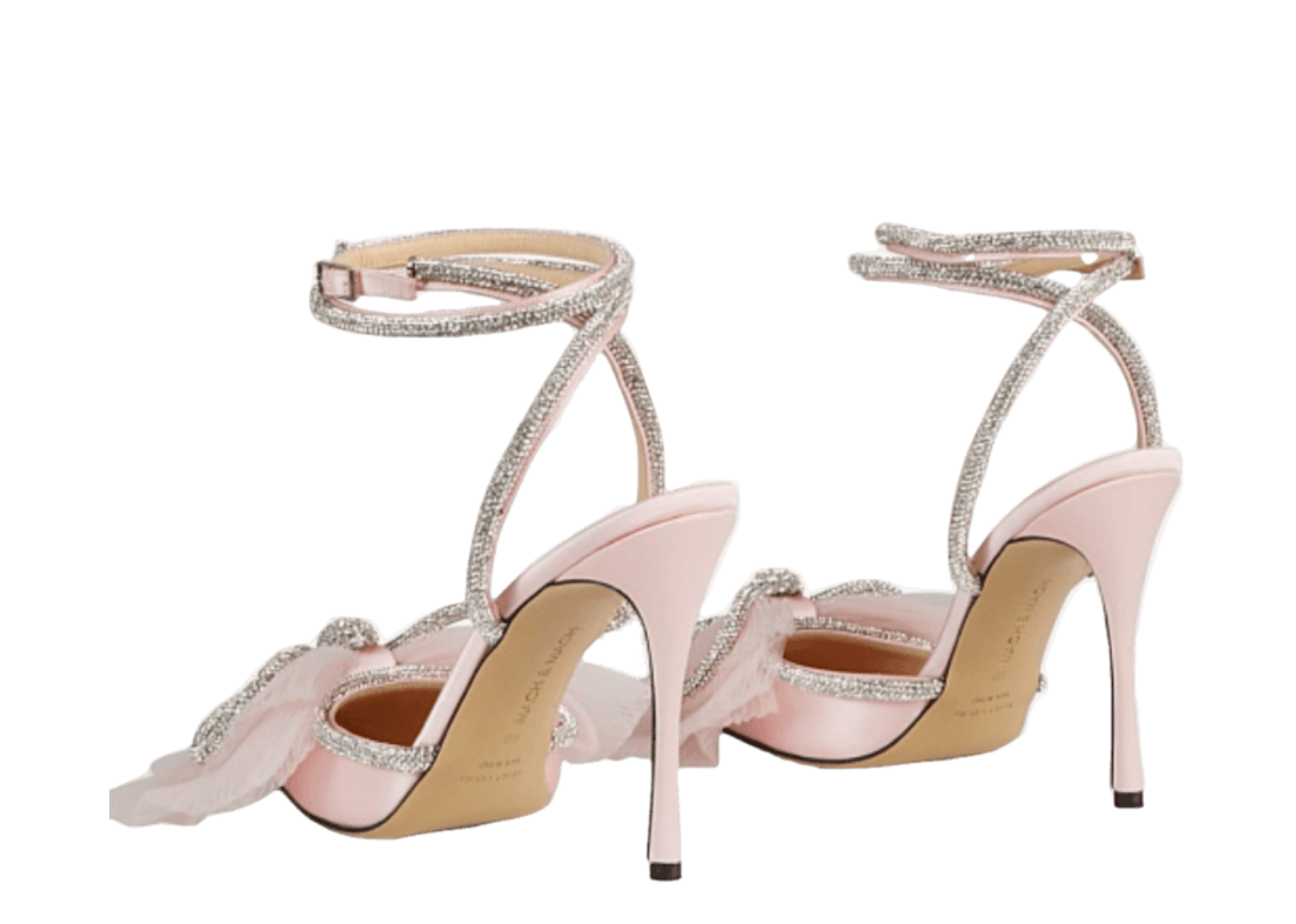 Mach & Mach Tulle Bow Heels - photo 3