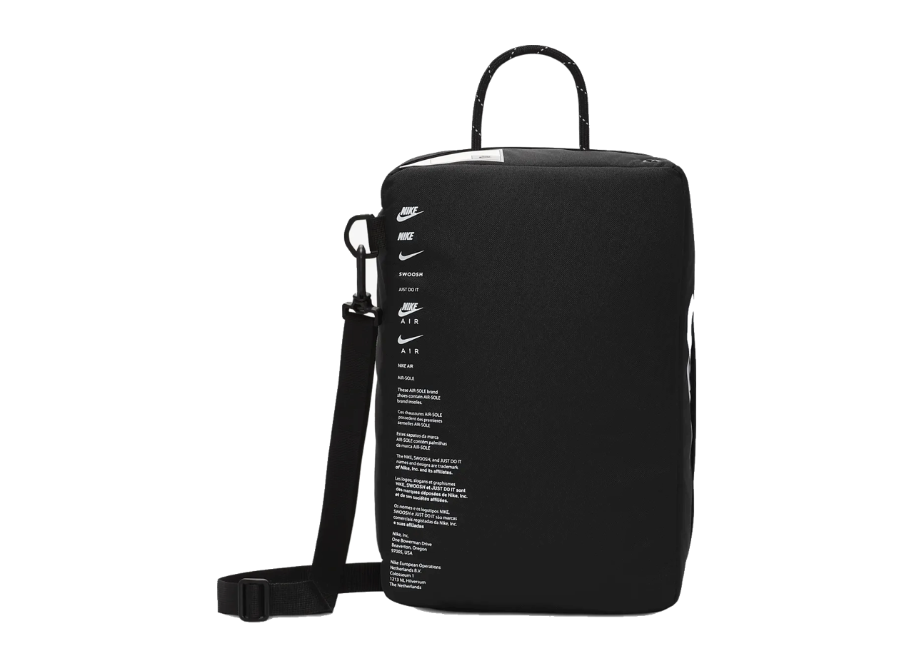 Nike Shoe Box Bag 12L Black - photo 3