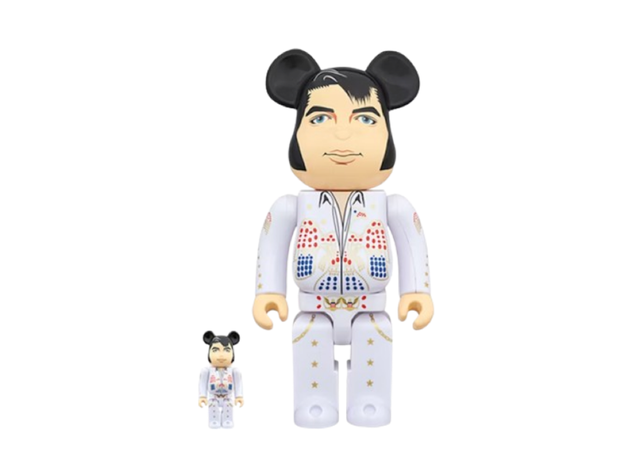 Bearbrick Elvis Presley 100% & 400% Set