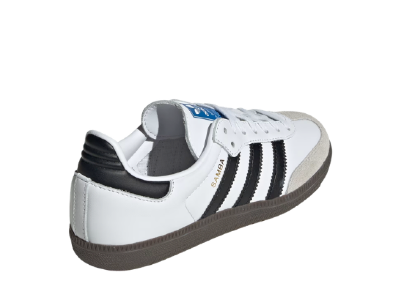 Adidas Samba OG Cloud White Core Black (Grade School) - photo 3
