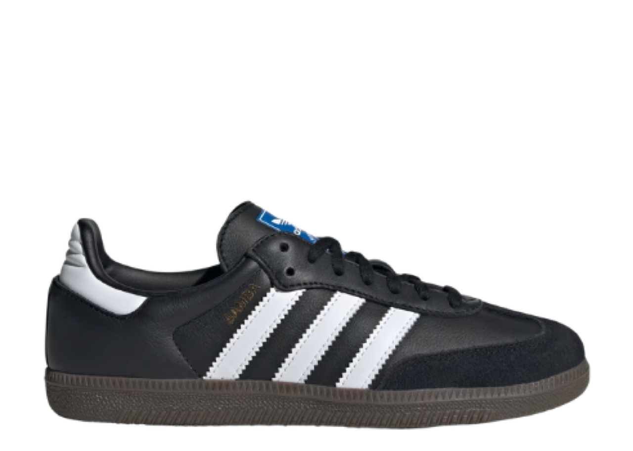 Adidas Samba OG Black White Gum (Grade School)