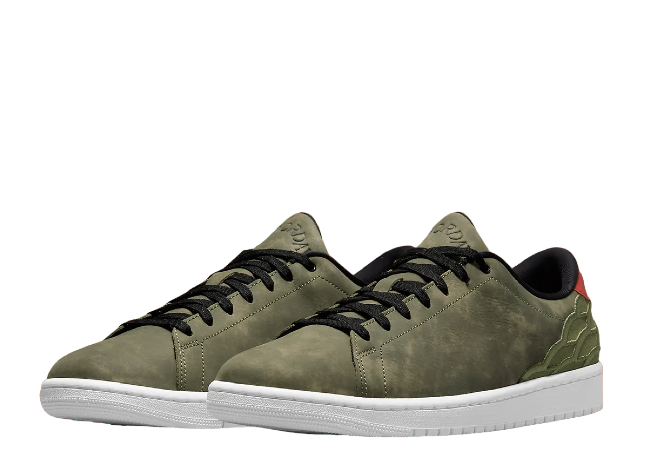 Air Jordan 1 Centre Court Oil Green - photo 2