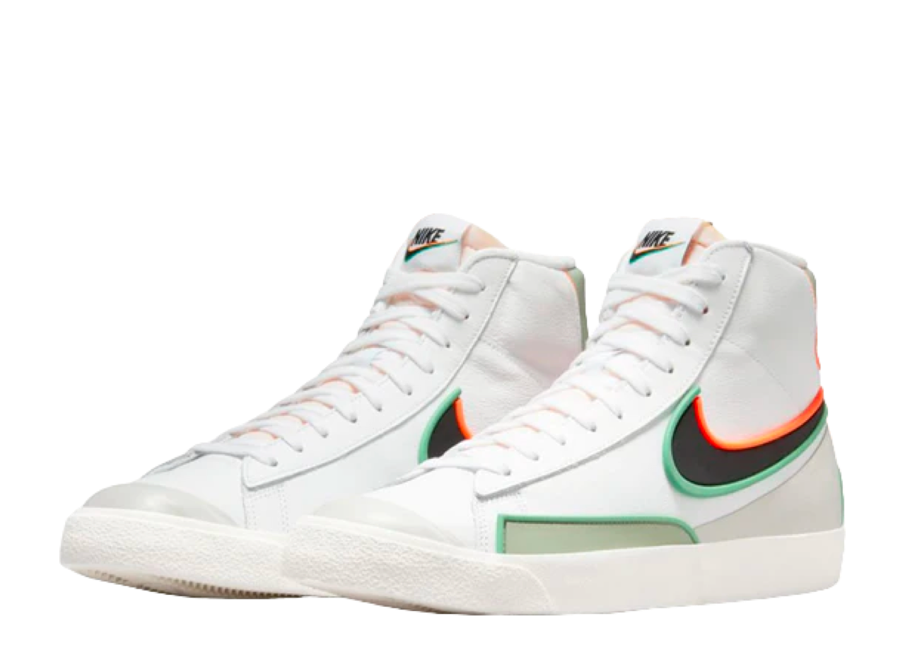 Nike Blazer Mid 77 Infinite White Roma Green - photo 2