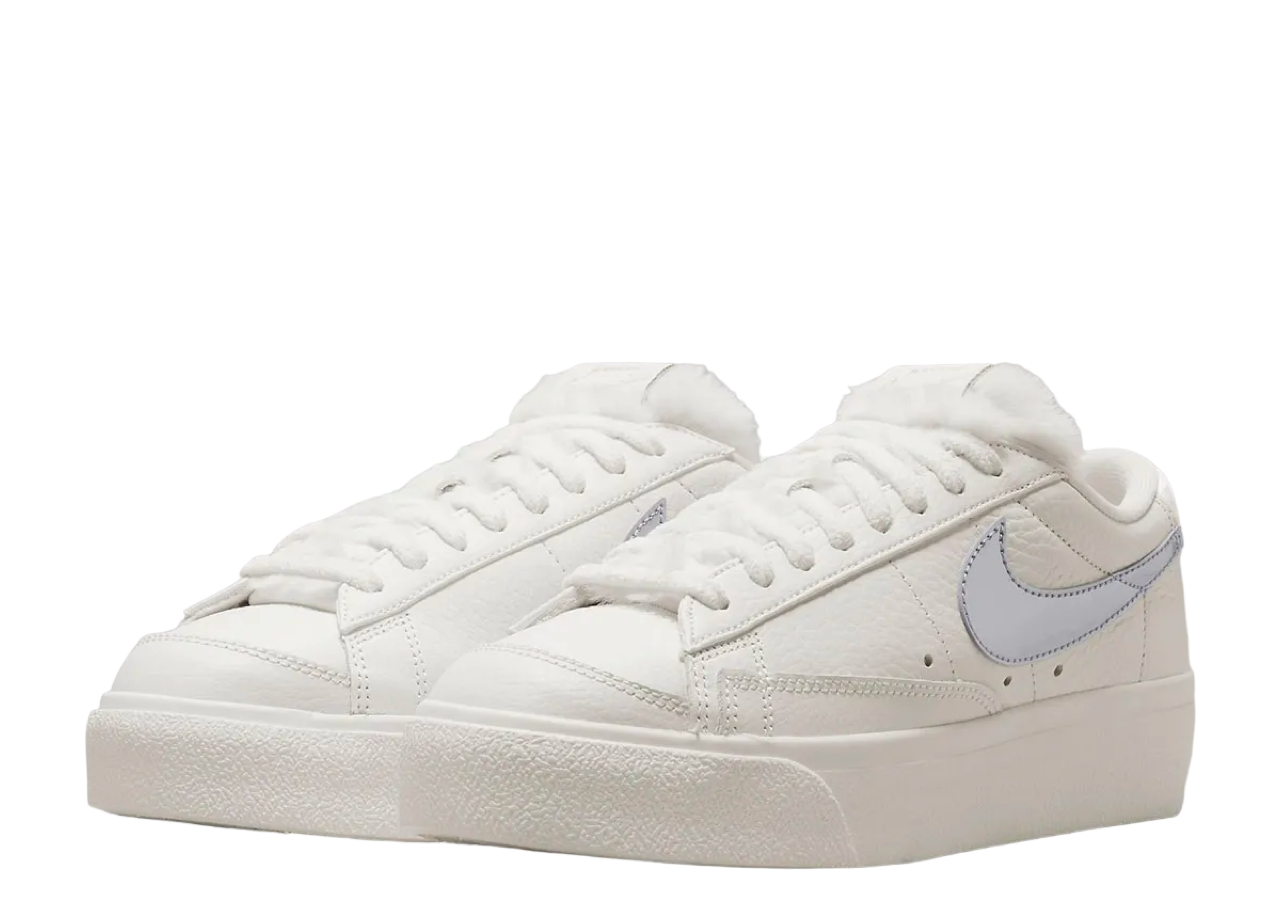 Nike Blazer Low Platform Faux Sherpa Fur (Women's) - photo 2