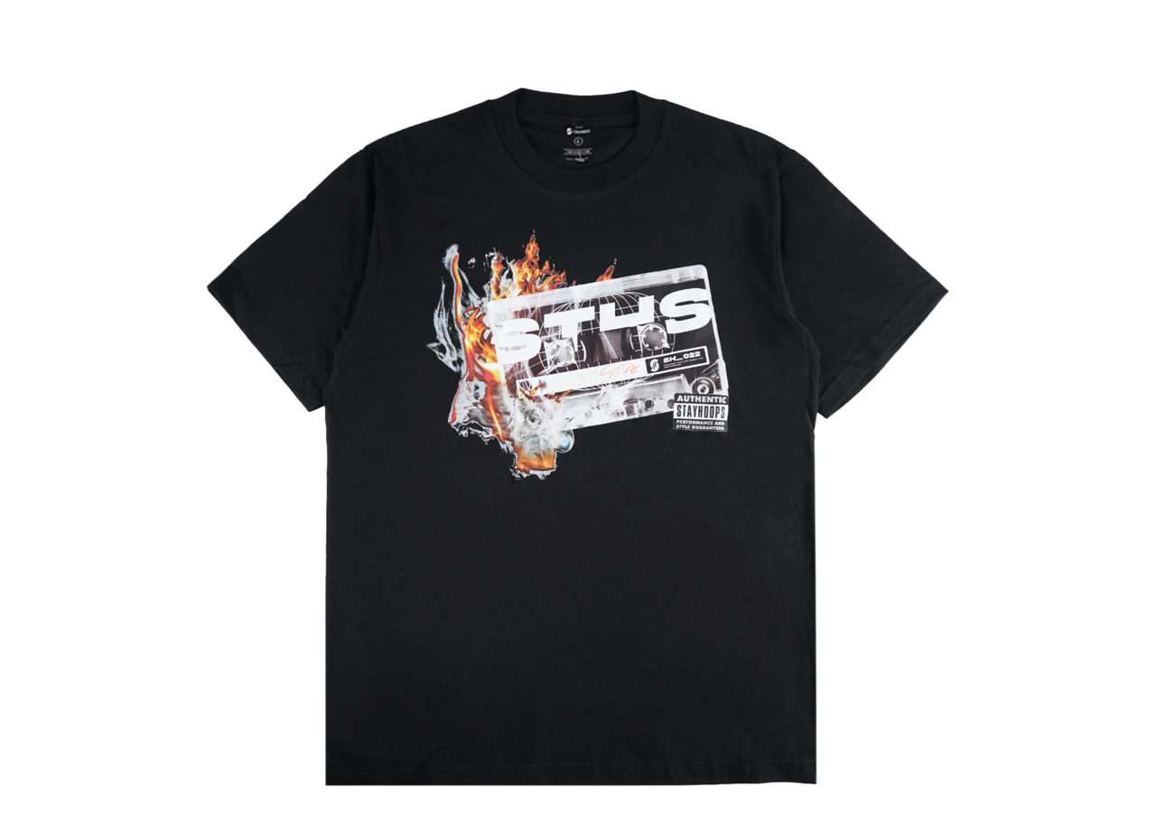 T-Shirt Cassete Black