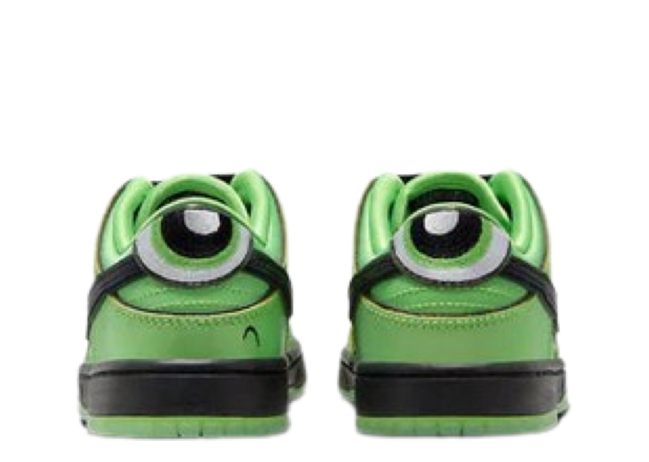 Nike SB Dunk Low The Powerpuff Girls Buttercup (Pre-School) - photo 3