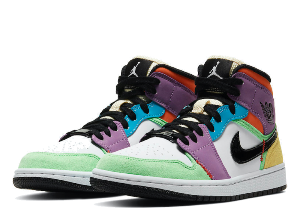 Air Jordan 1 Mid SE Multi-Color (Women's) - photo 2