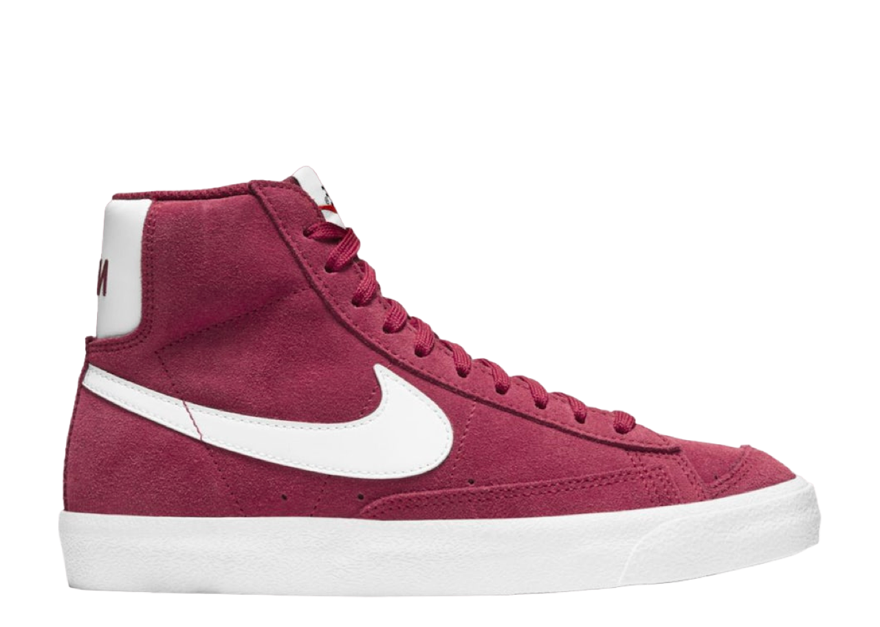 Nike Blazer Mid 77 Suede Team Red (Grade School)